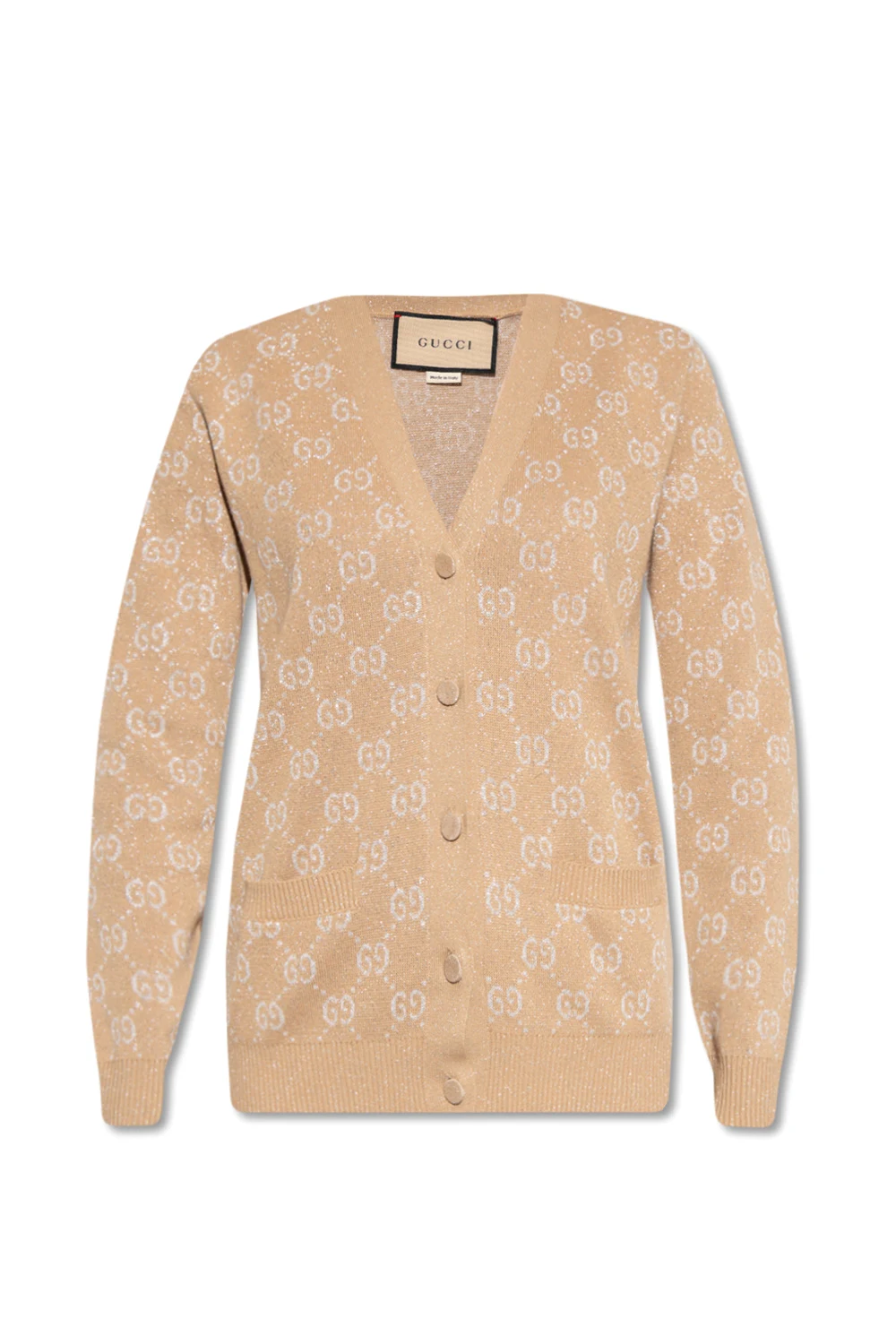 Cardigan with monogram