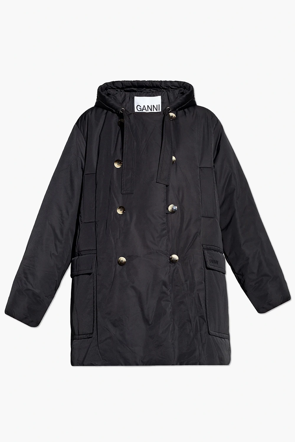 Insulated hooded jacket