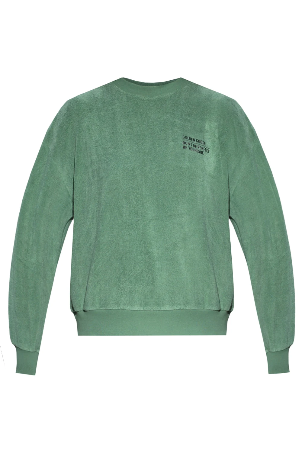 GREEN Sweatshirt with logo