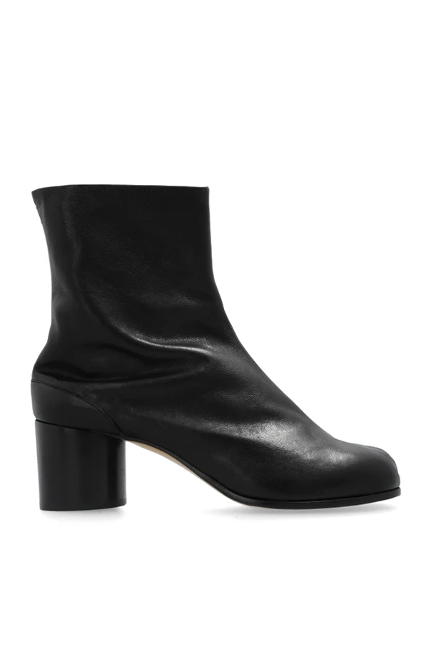 BLACK Tabi ankle boots