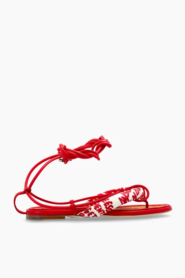 CZERWONY Sandały ‘Rebel Hibiscus’