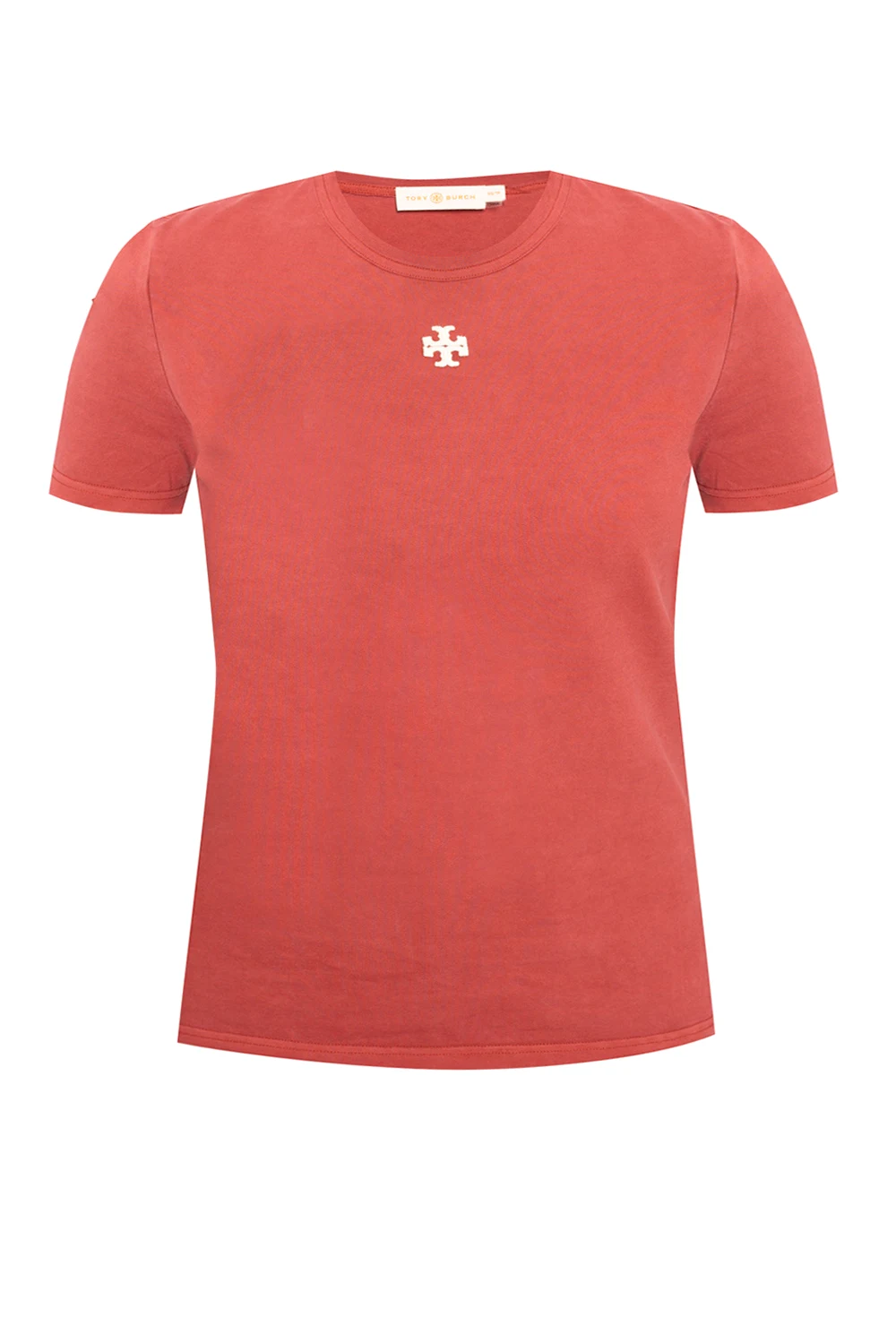 RED Logo-embroidered T-shirt