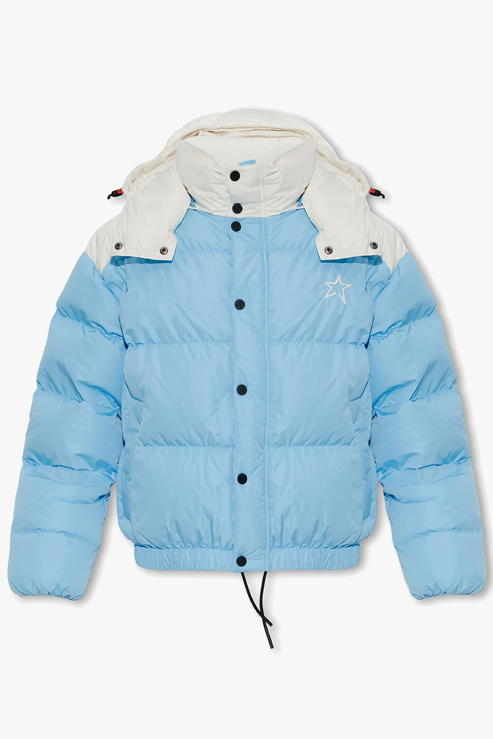 light blue ‘Moment’ down ski jacket