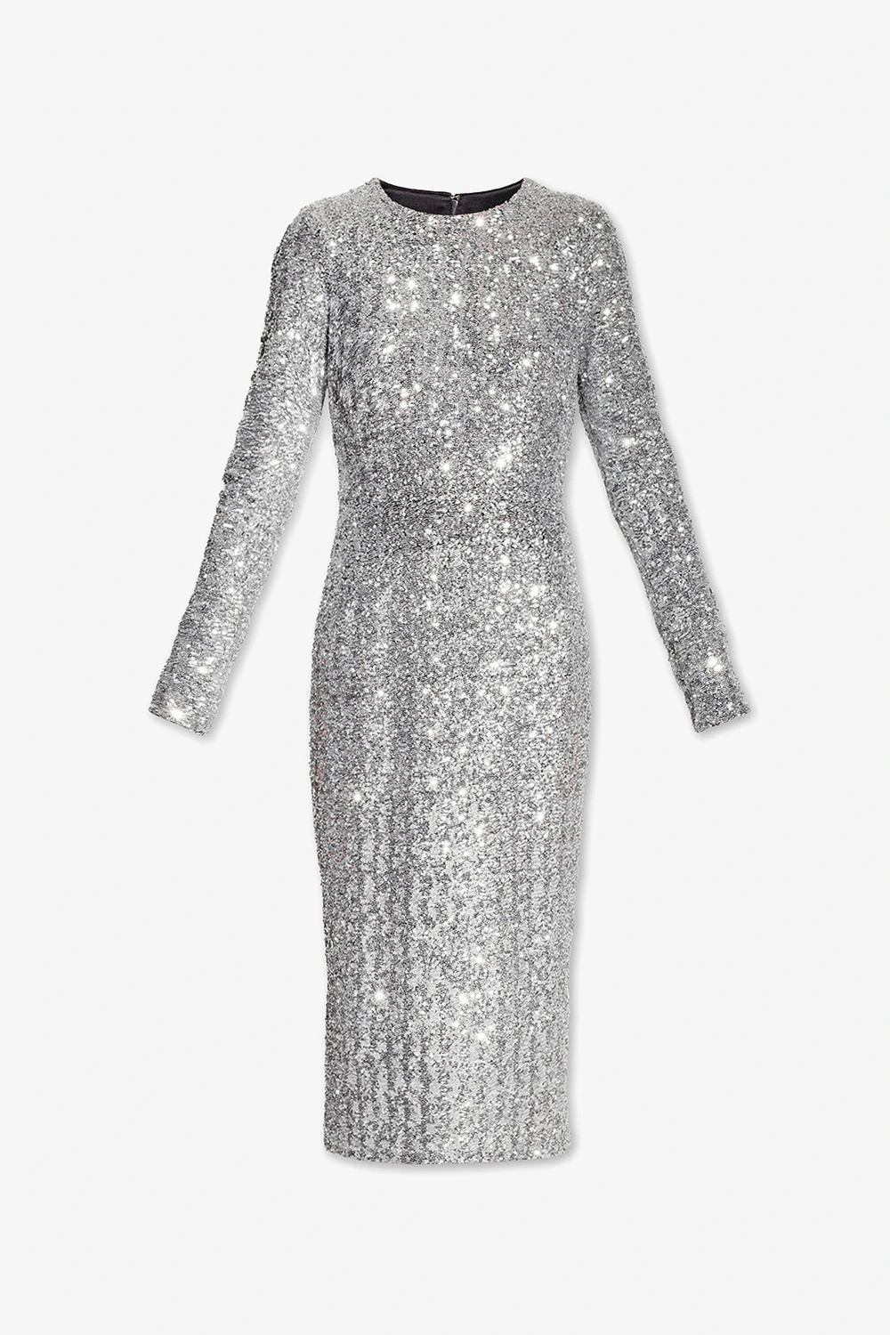 SILVER Sequined dress