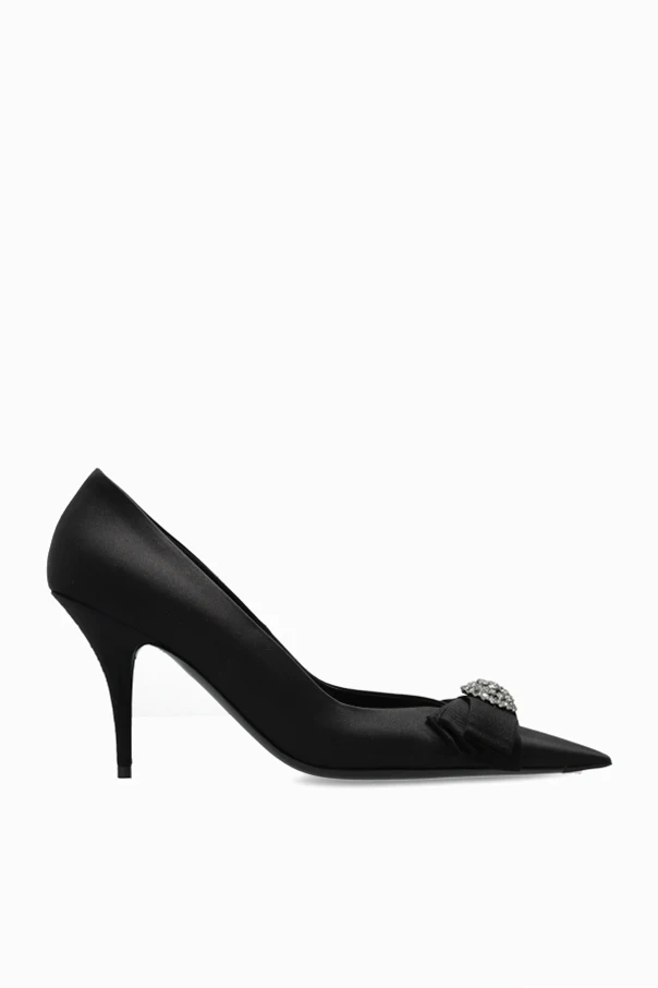 CZARNY Buty na obcasie ‘Avenue’