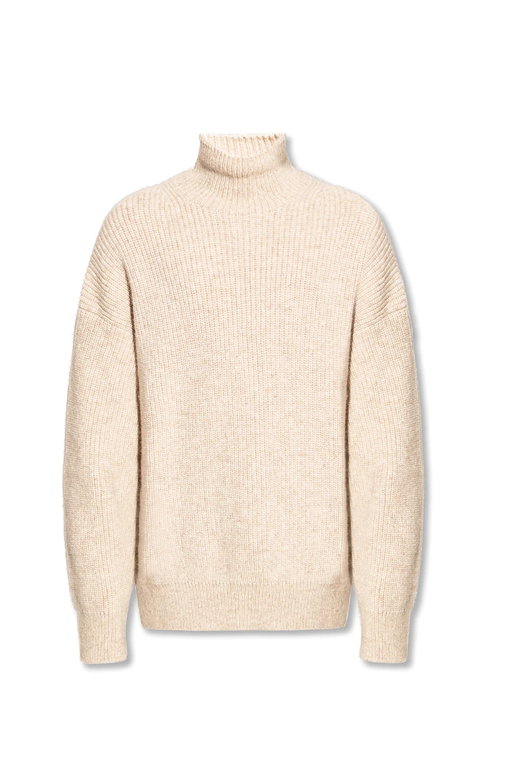 cream Turtleneck sweater
