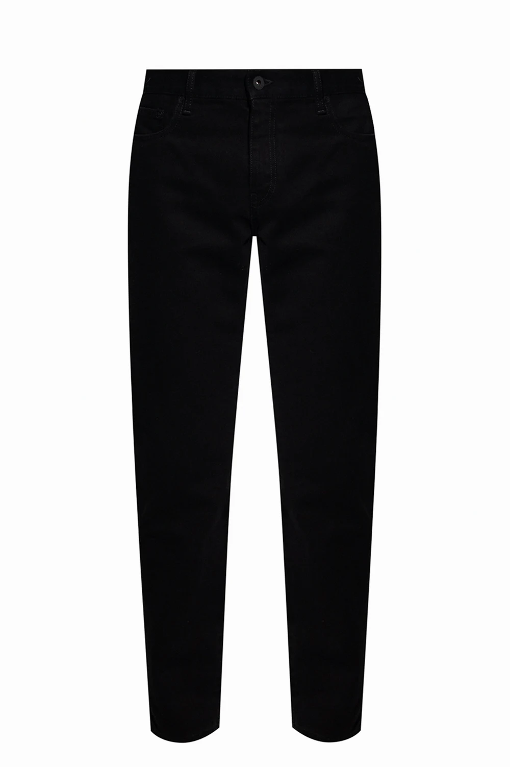 Logo-printed jeans