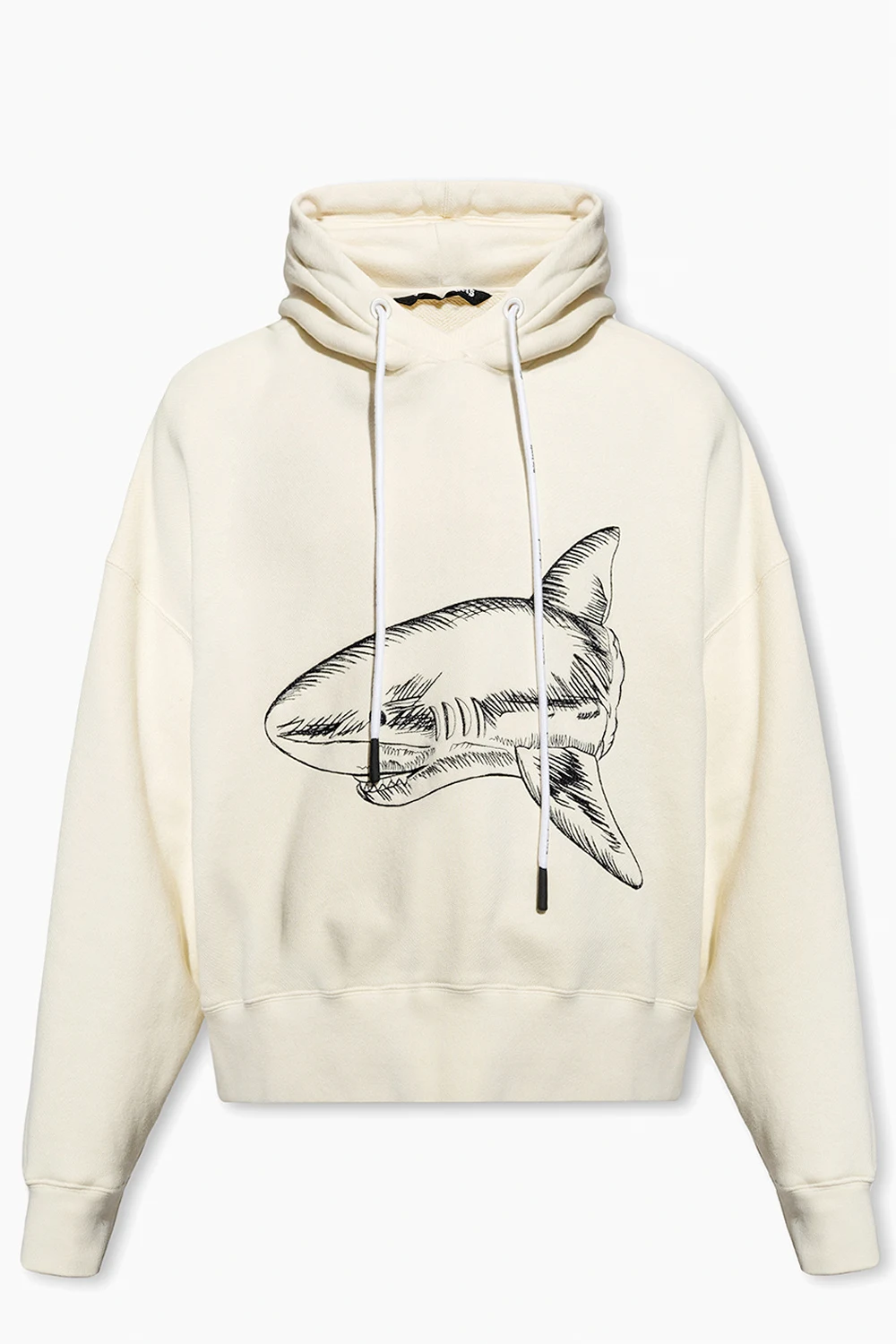 YELLOW  Embroidered hoodie