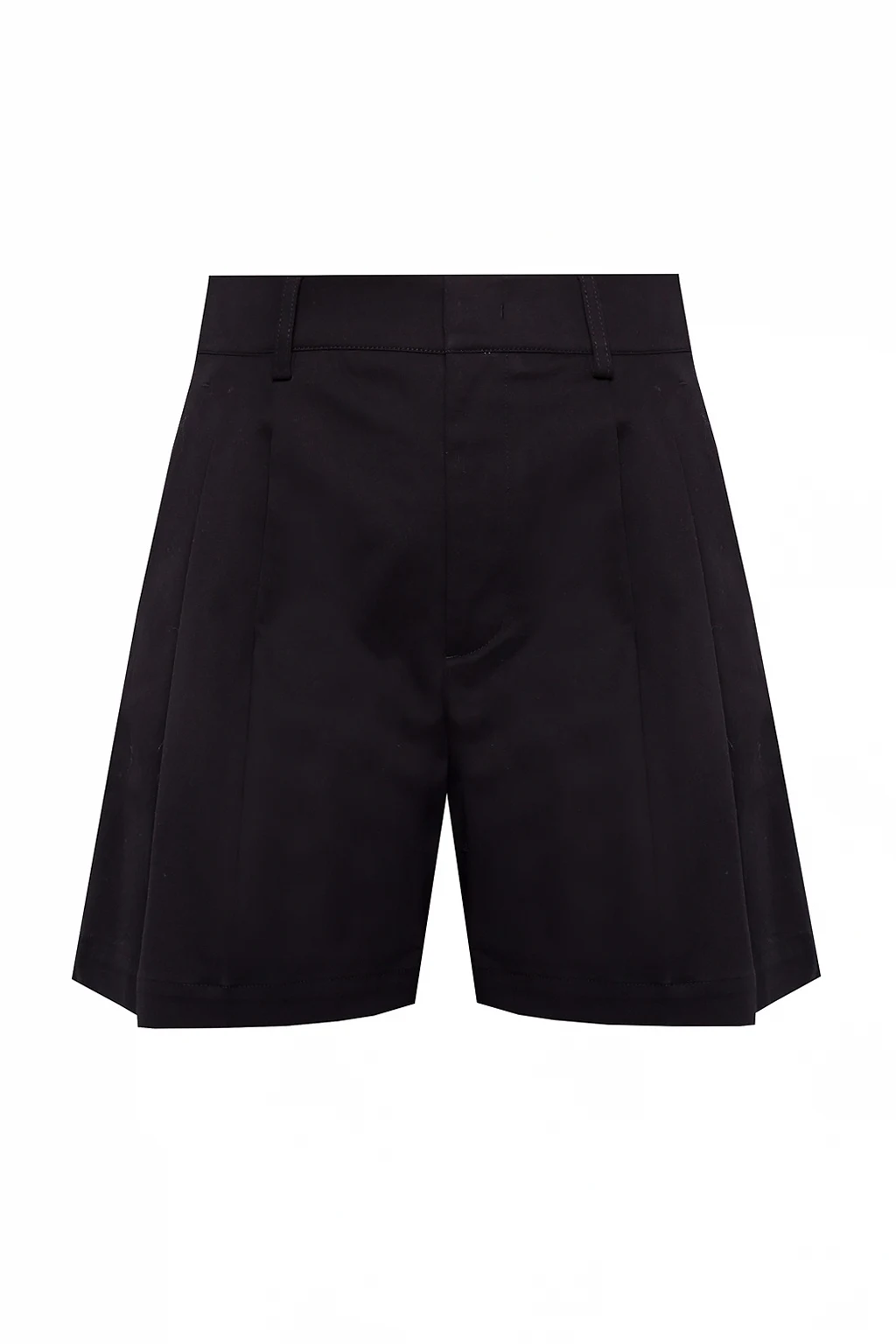 High-waisted shorts