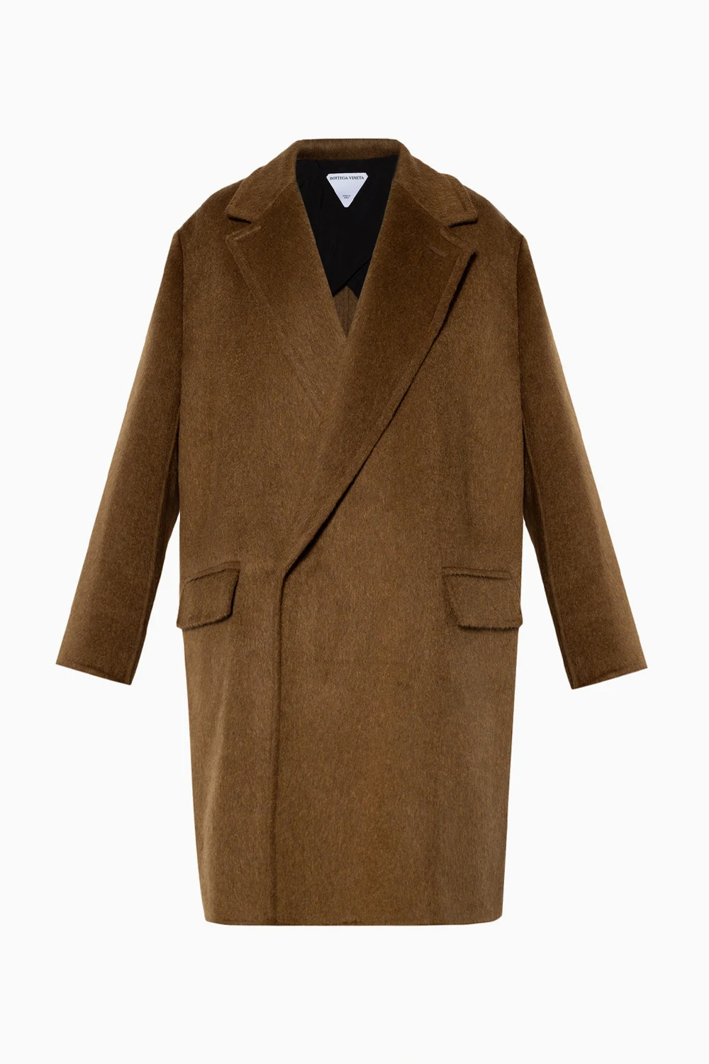 Oversize double-breasted coat
