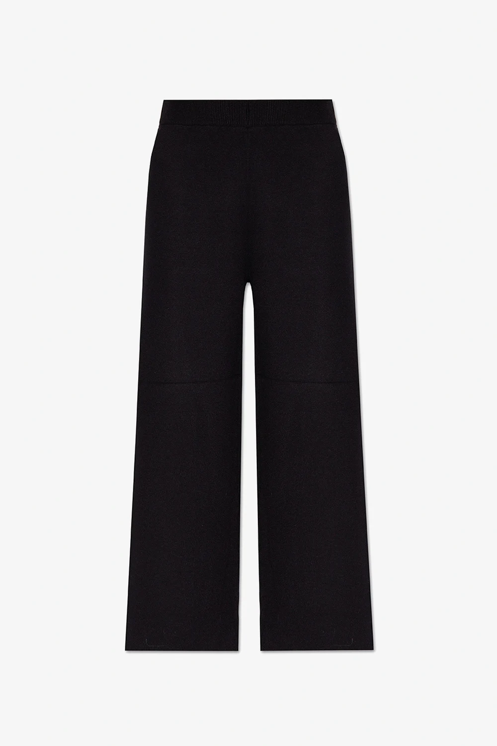 BLACK ‘TalliGZ’ wide-legged trousers