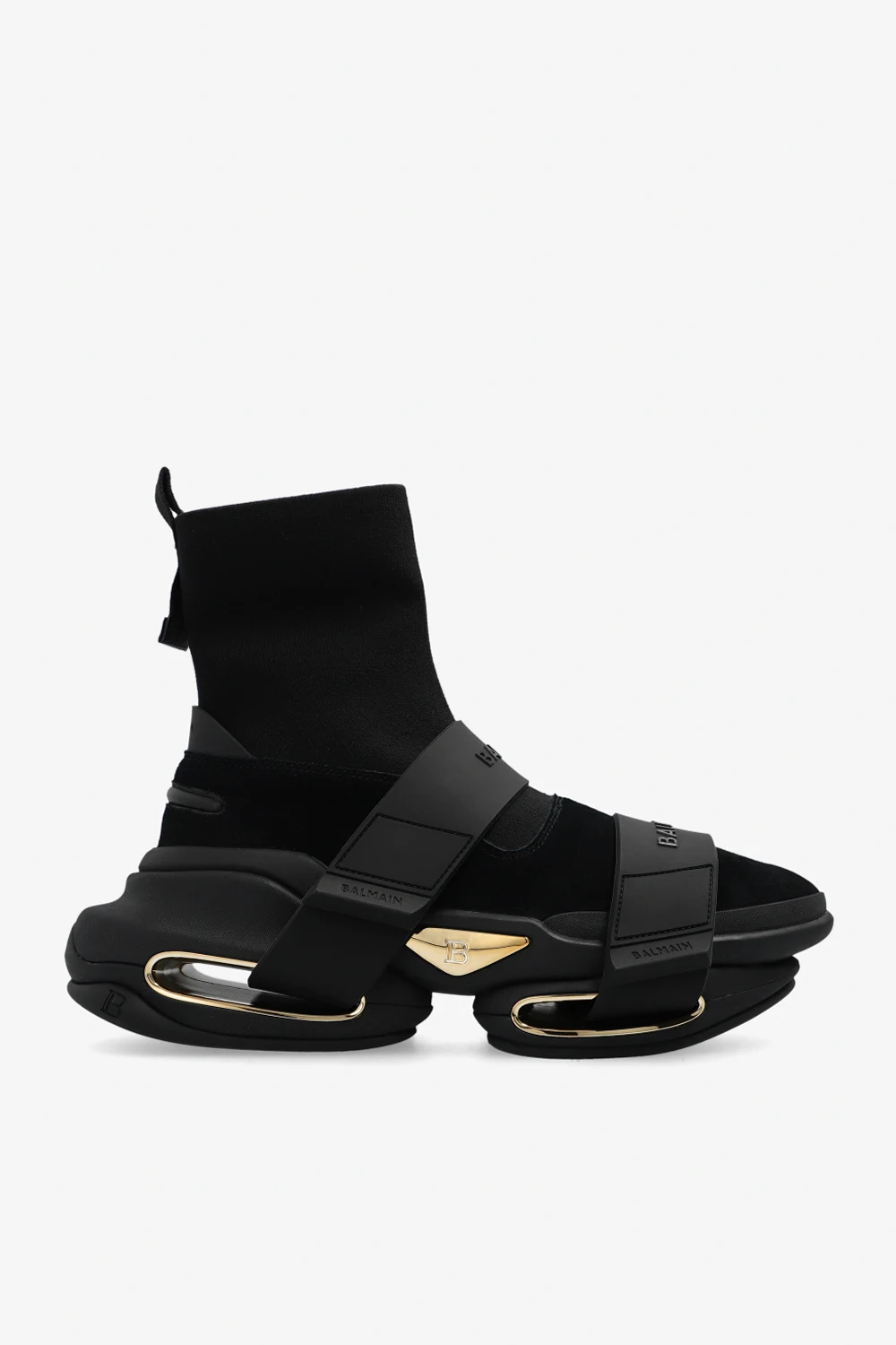 BLACK ‘B-Bold’ slip-on shoes