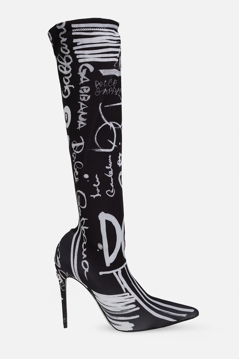 BLACK ‘Lollo’ heeled boots