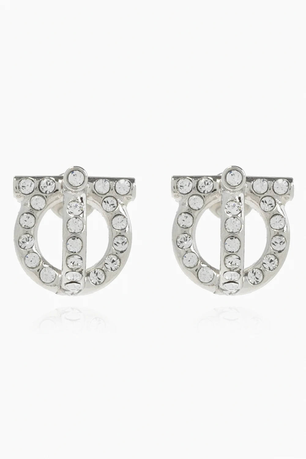 Earrings with logo