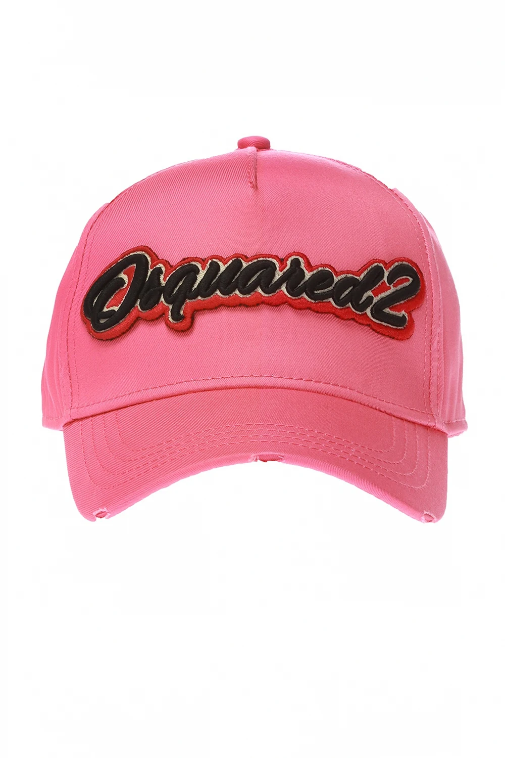 PINK Baseball cap with sewn-on logo