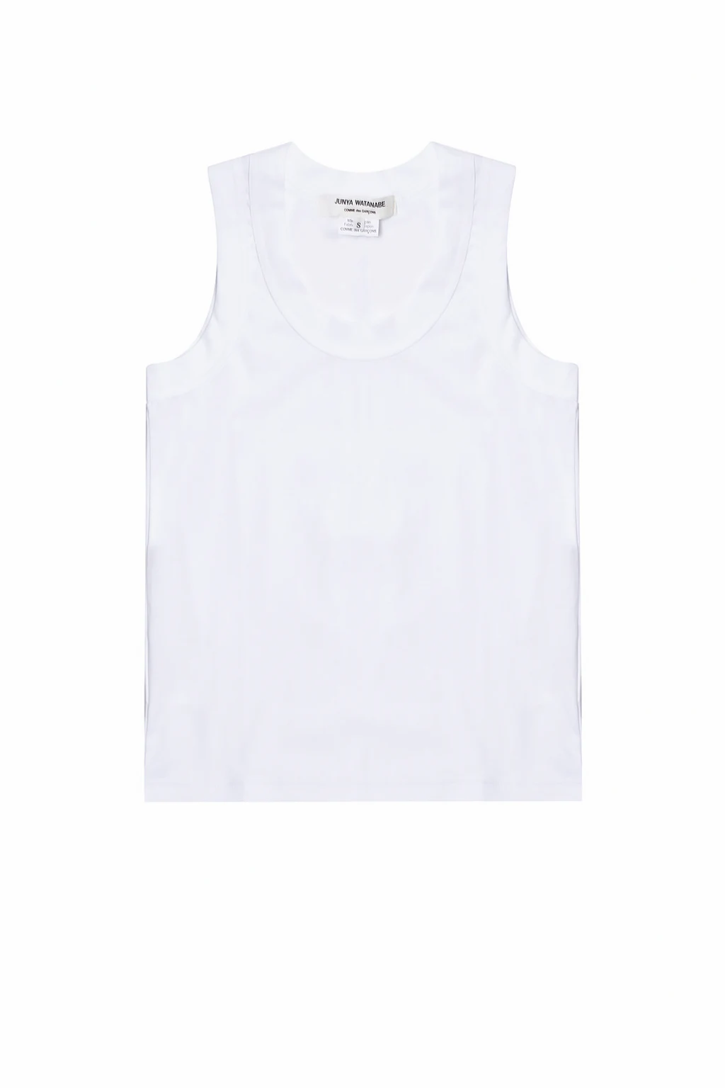 WHITE Crewneck tank top