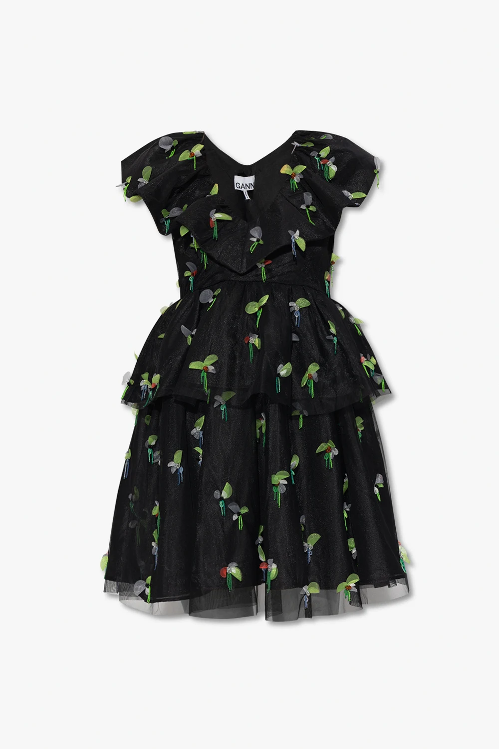 Dress with animal pattern