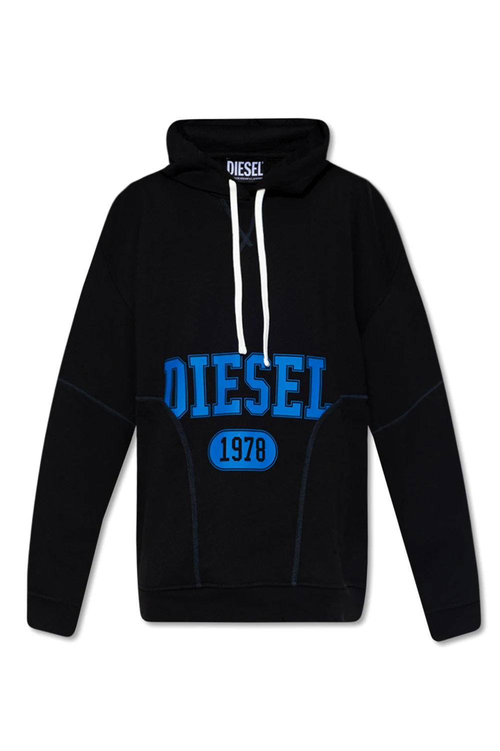 BLACK 'S-MUSTER' sweatshirt