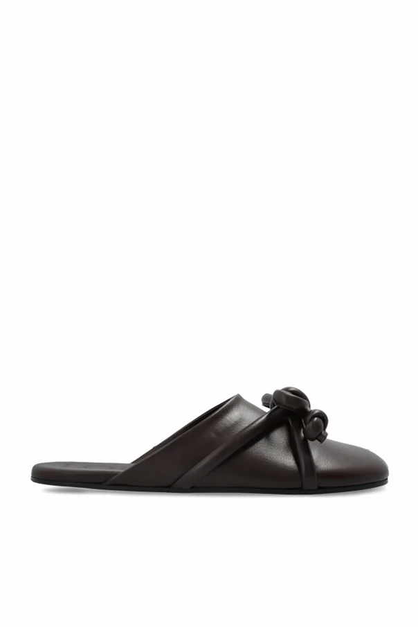 BRĄZOWY Buty ‘Flamenco Knot’