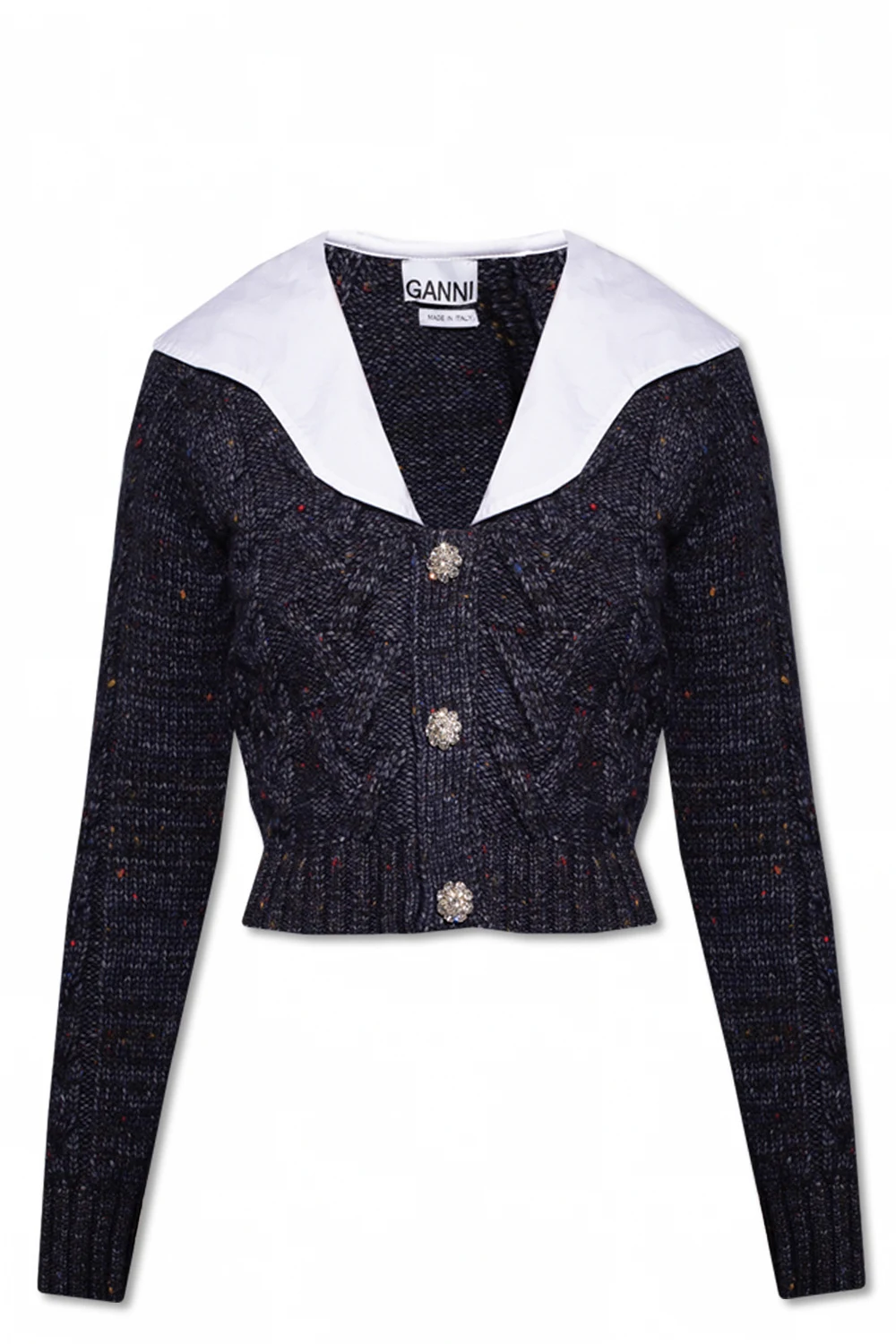 Cardigan with collar