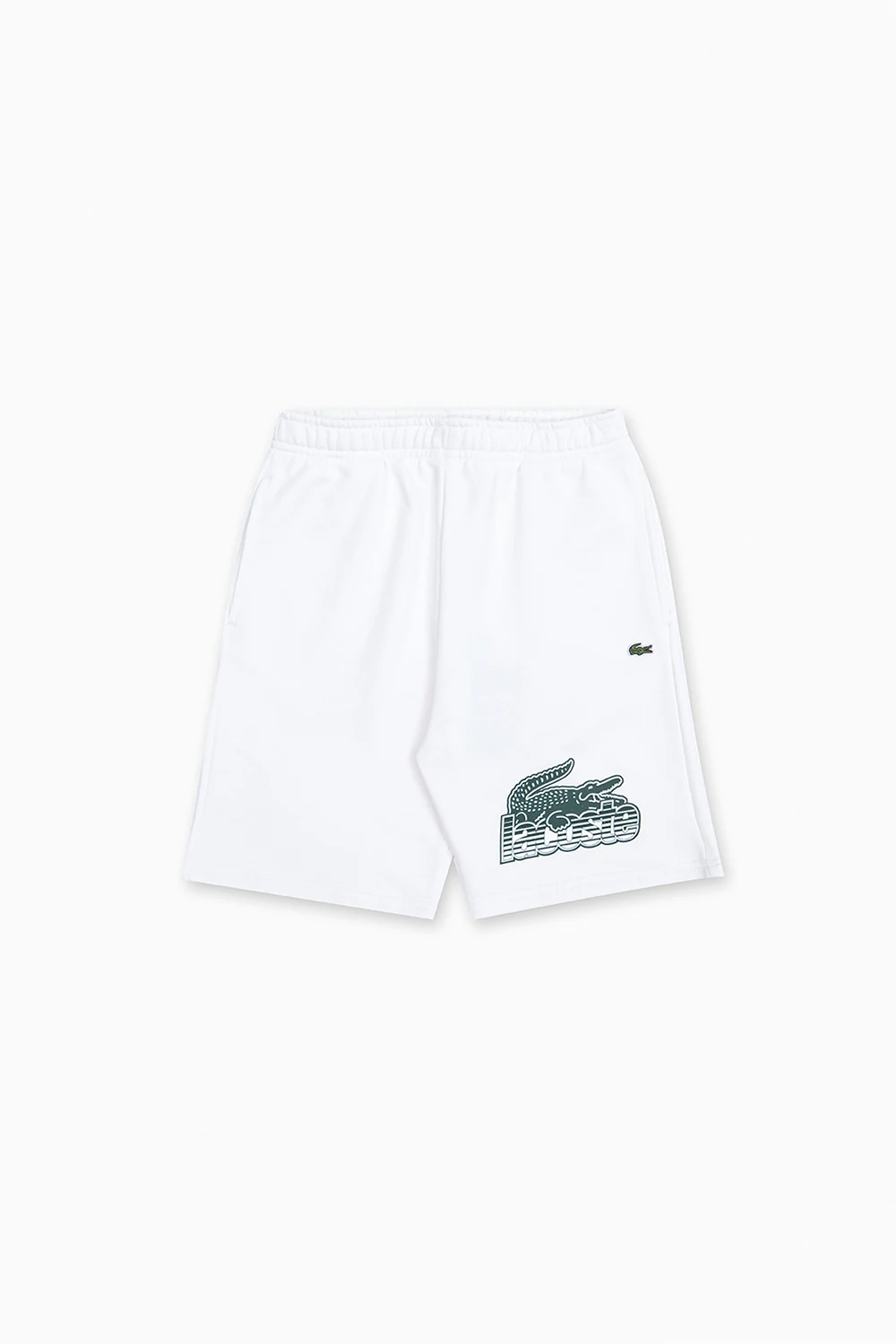 WHITE Shorts with logo