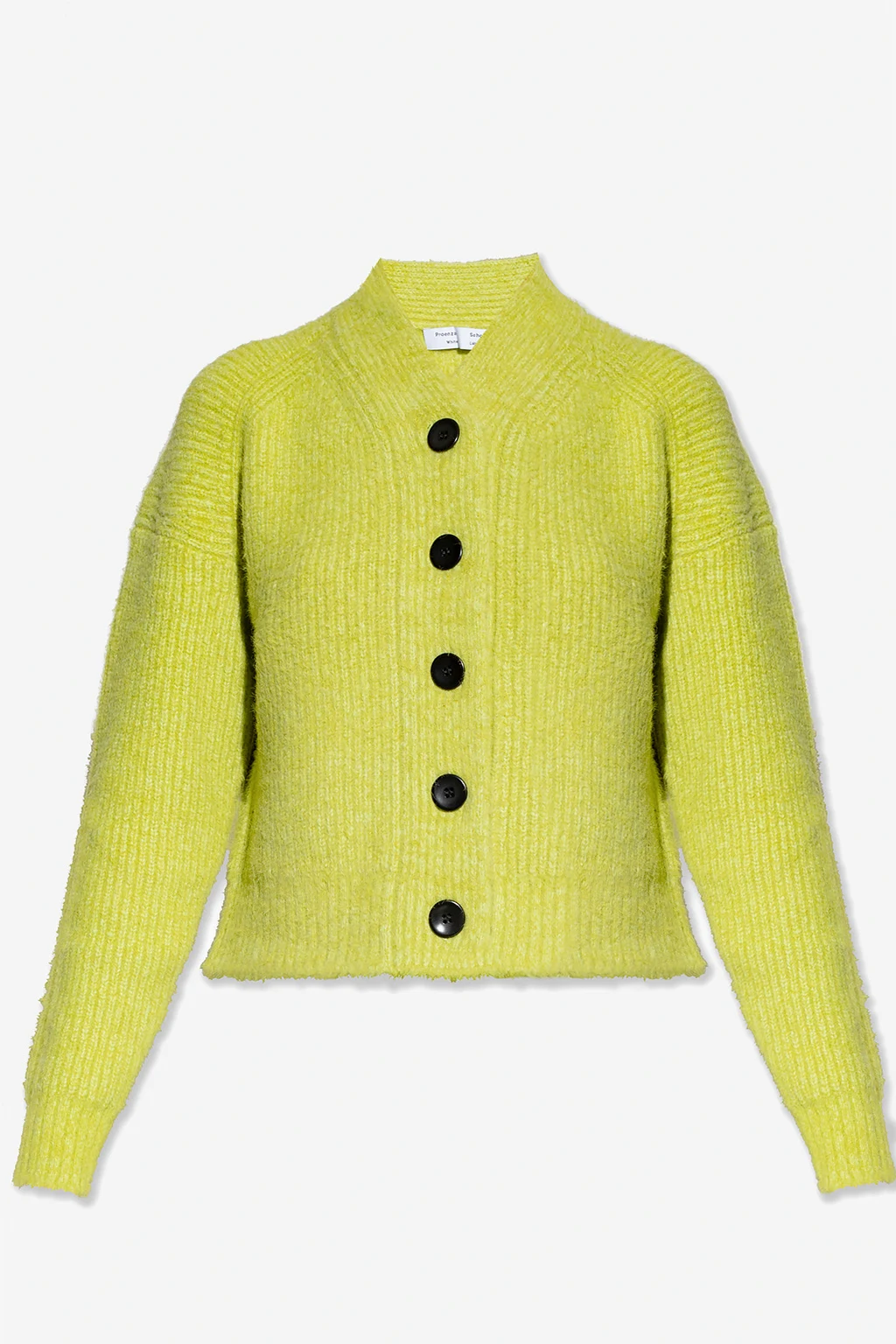 neon Ribbed cardigan