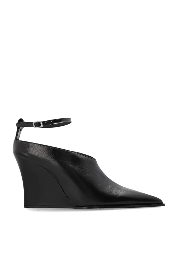 CZARNY Buty na koturnie ‘Fauve’