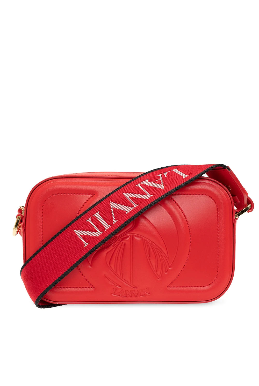 Shoulder bag with logo