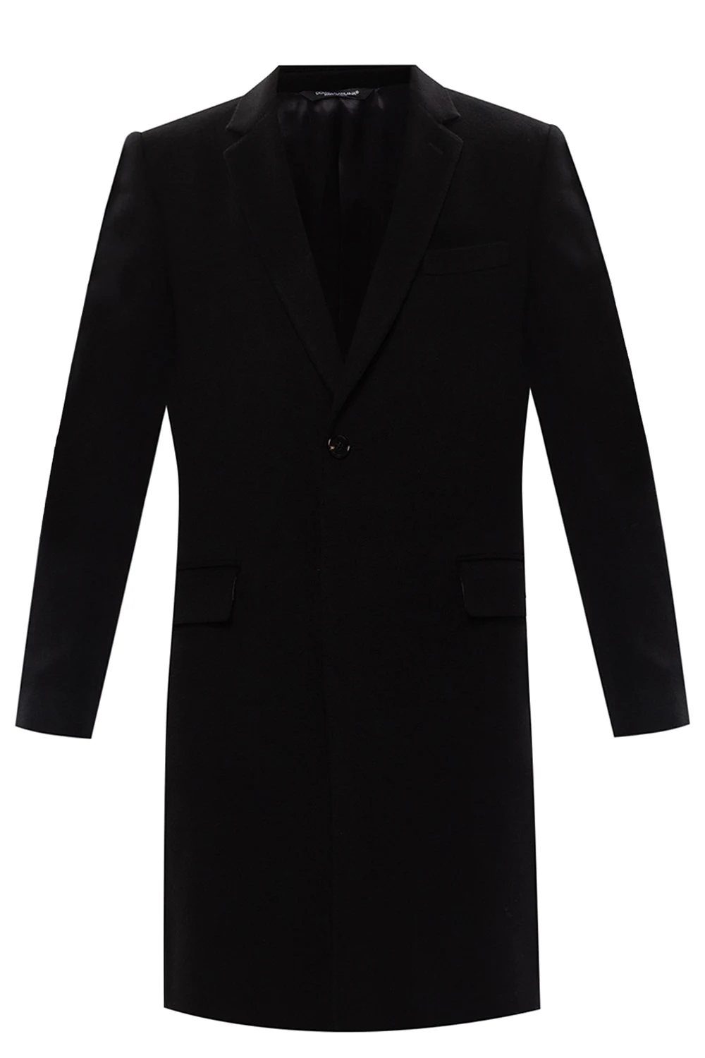 Notch lapel coat