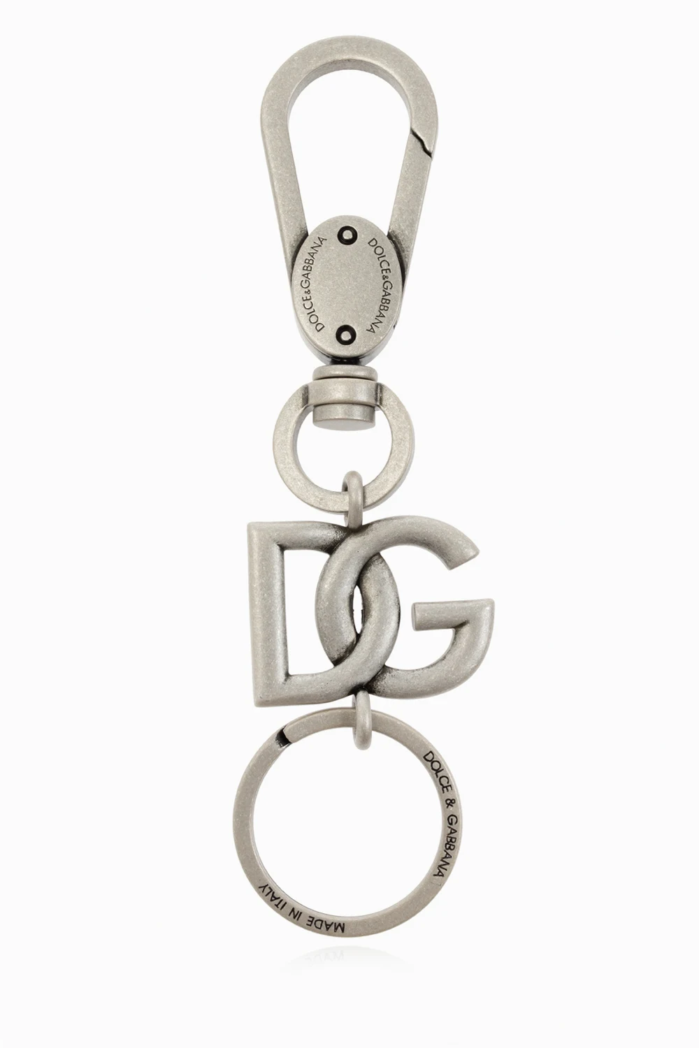 SILVER Keyring with logo