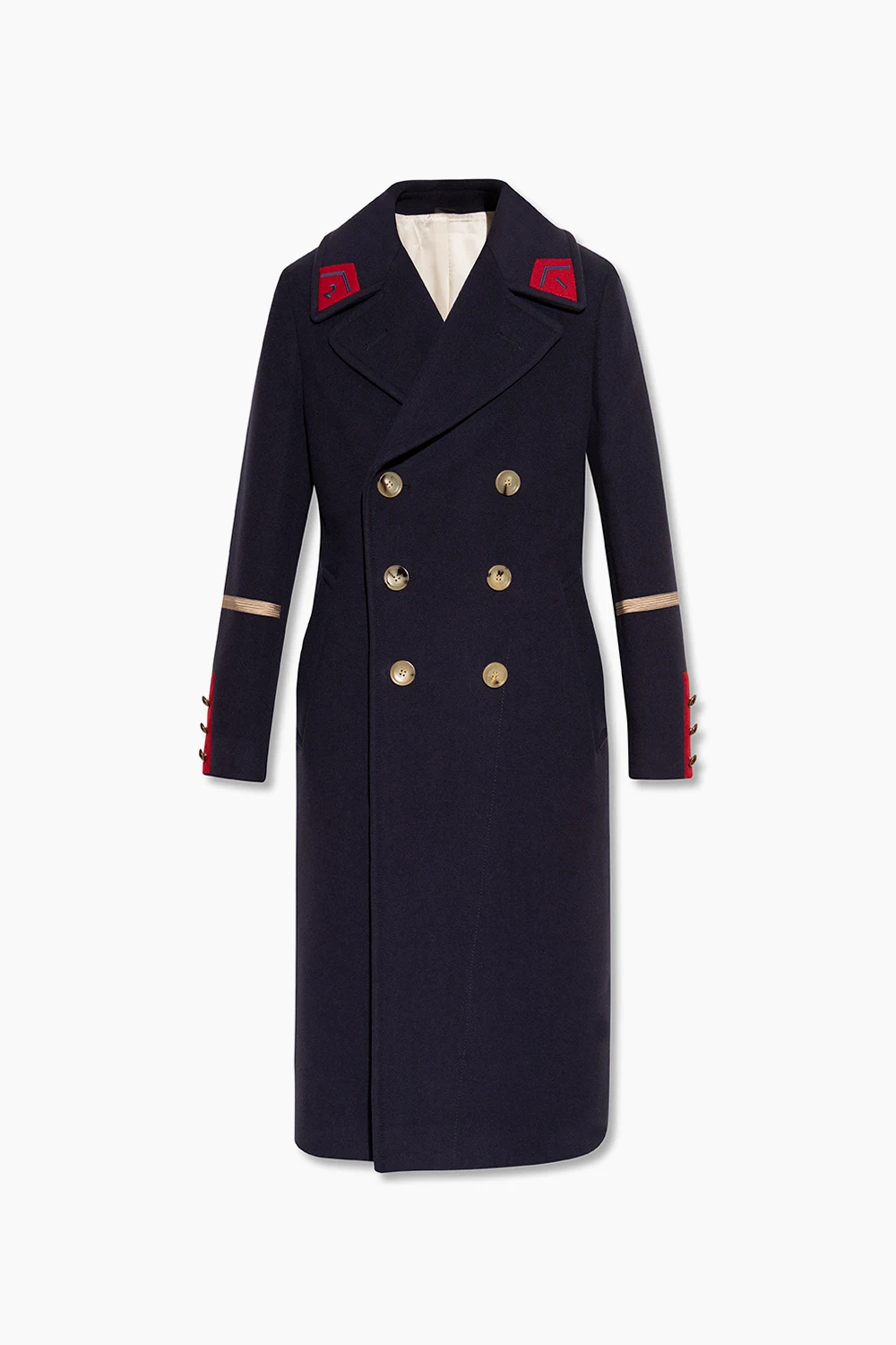 Double-breasted coat