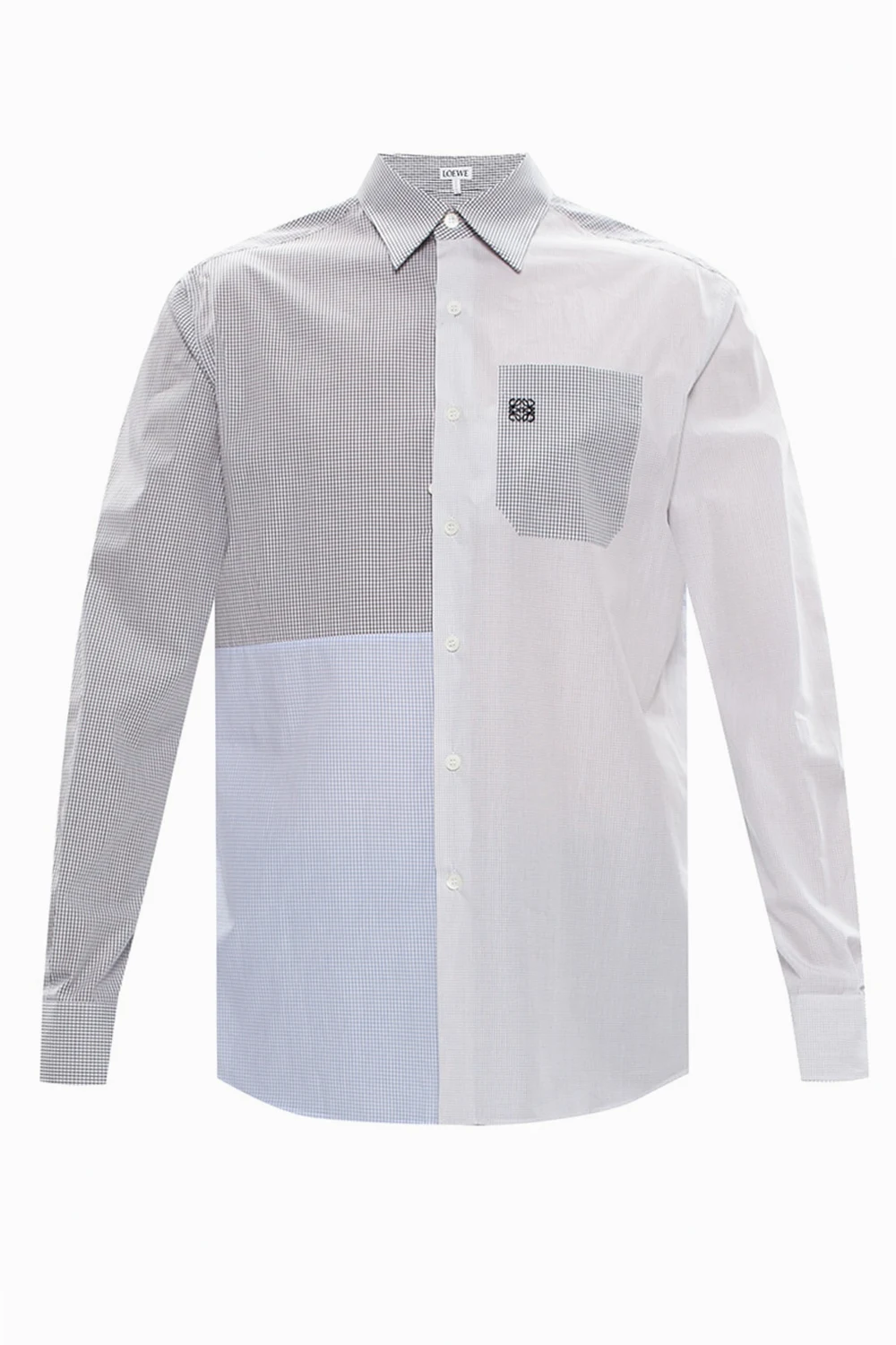 BLUE Checked shirt