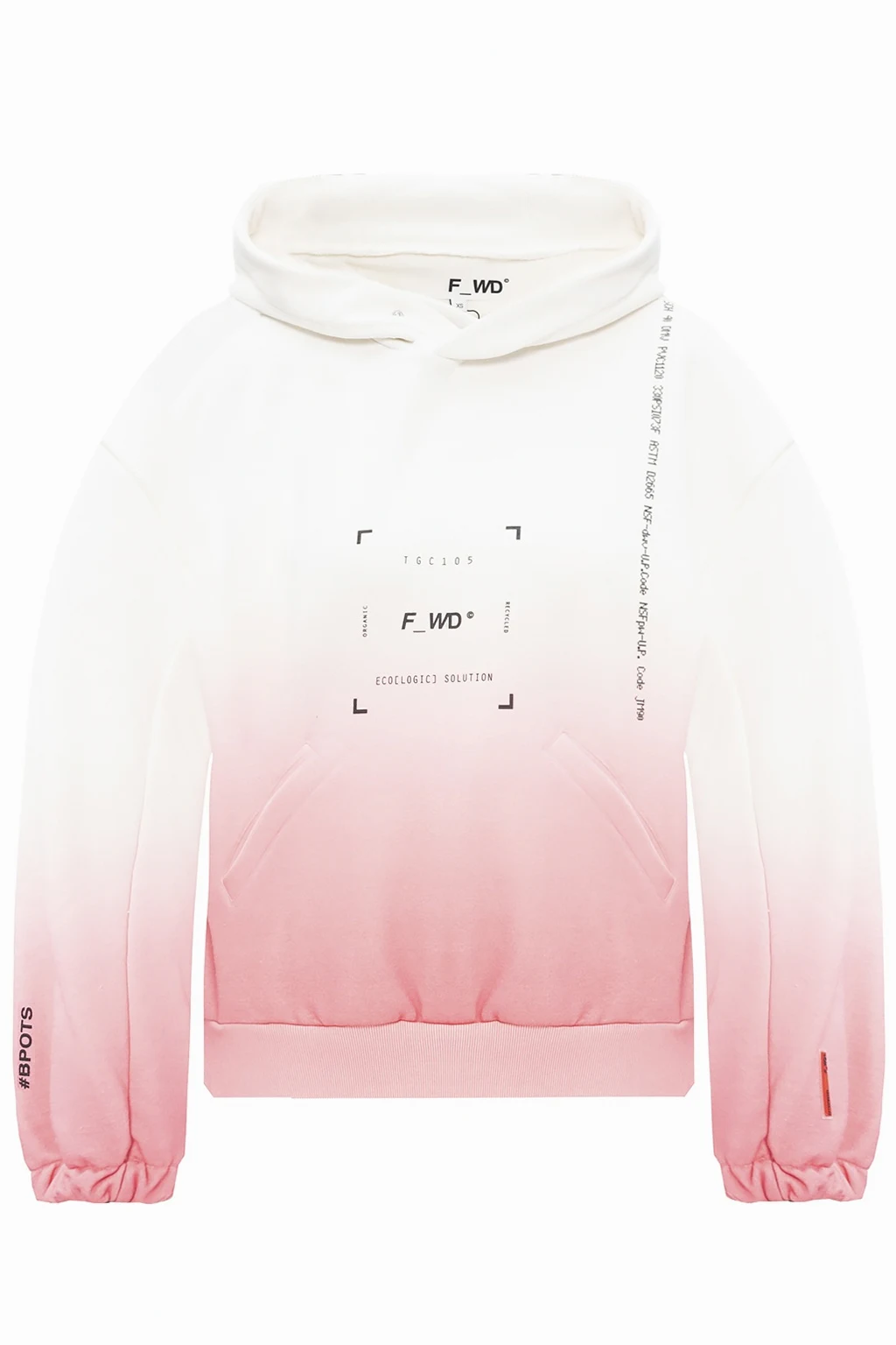 Patterned hoodie