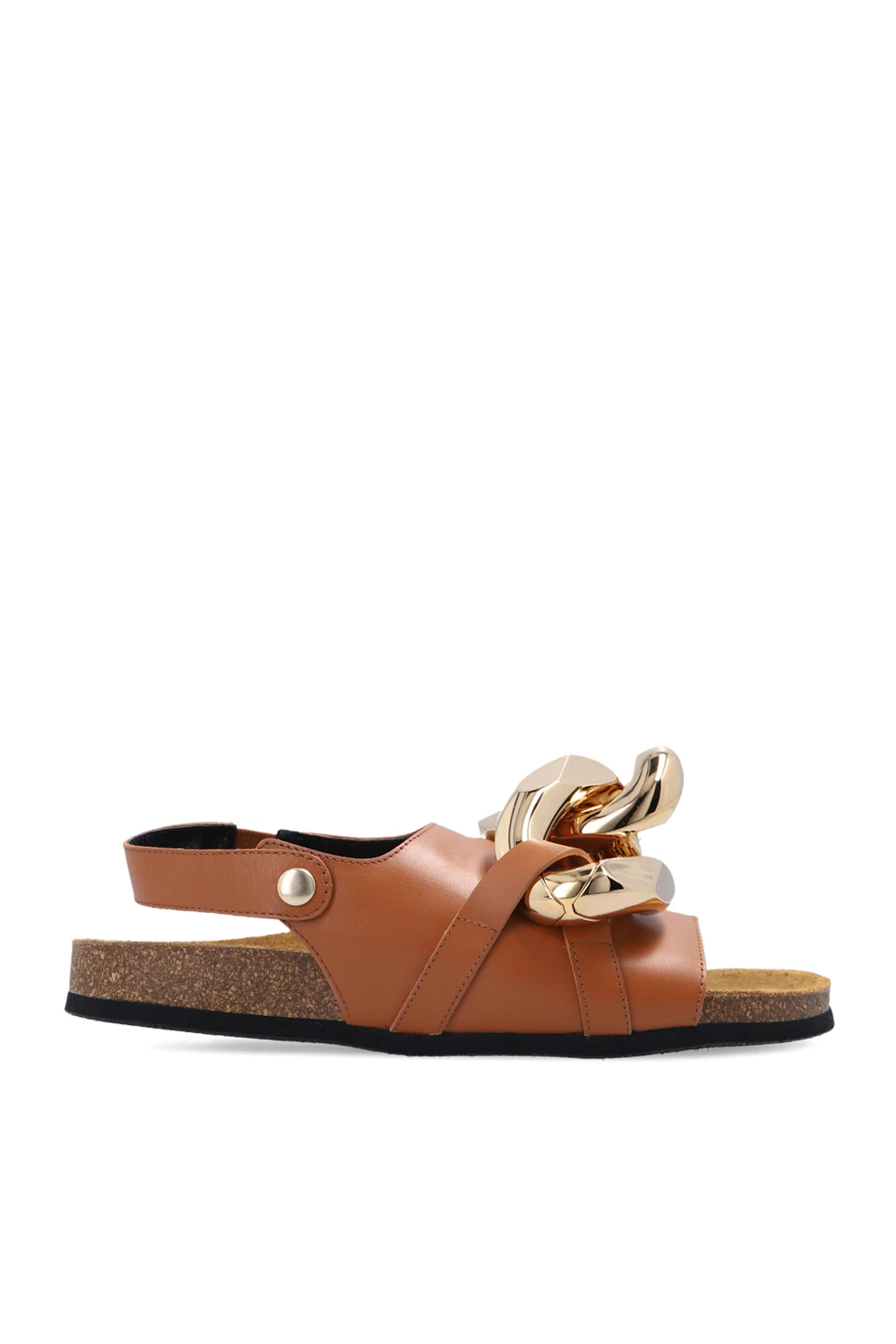 BROWN Leather sandals