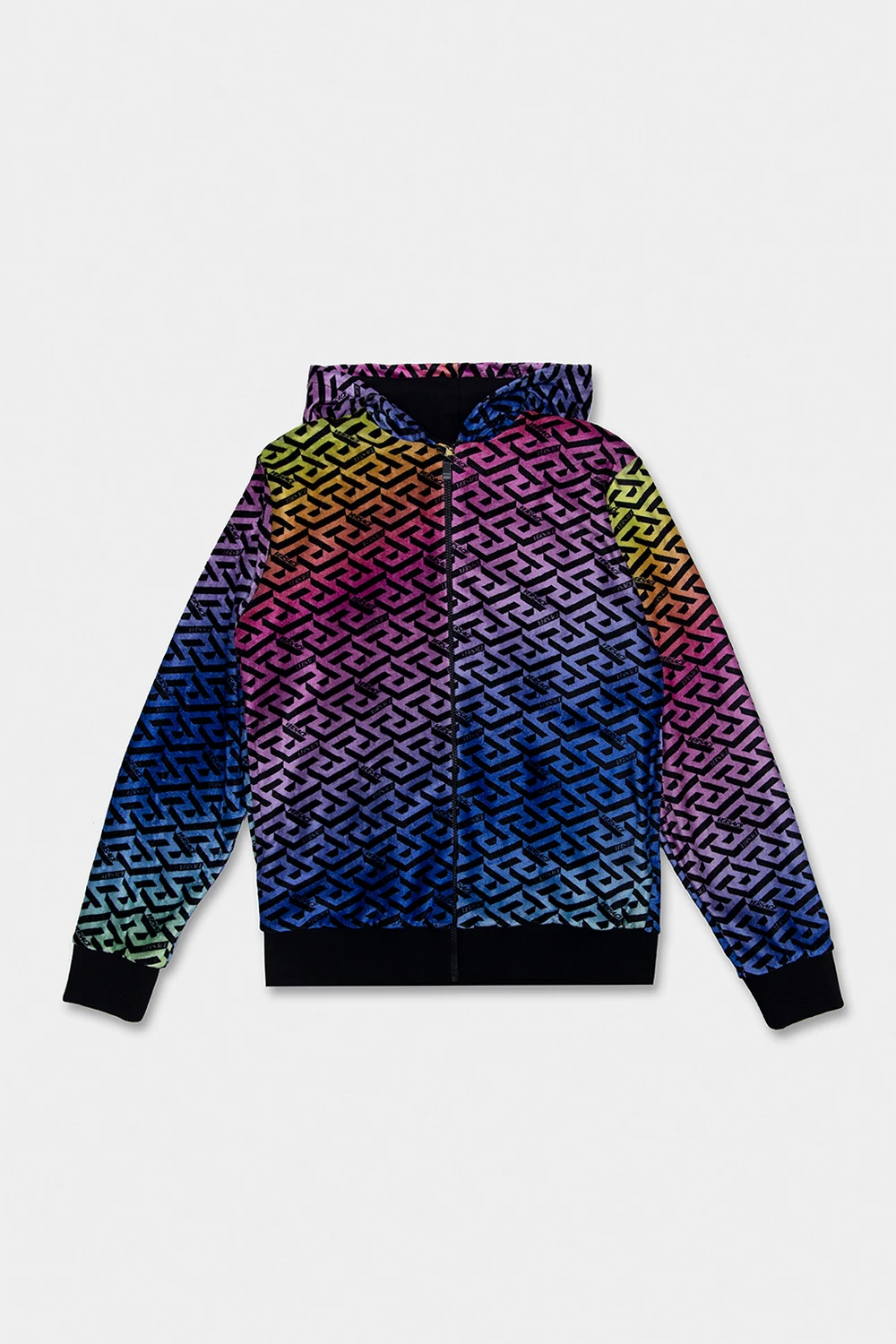 Velour hoodie