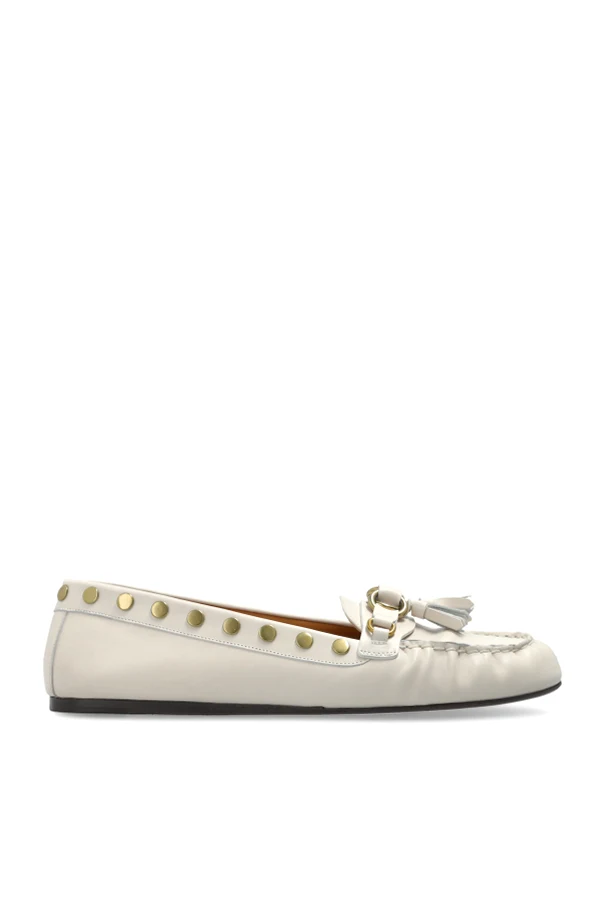 BIAŁY  Buty ‘Faxel’ typu ‘loafers’