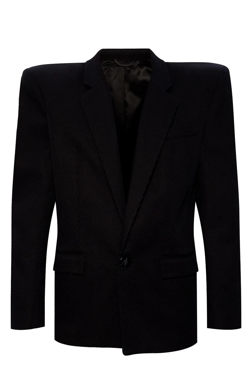 Blazer with notch lapels