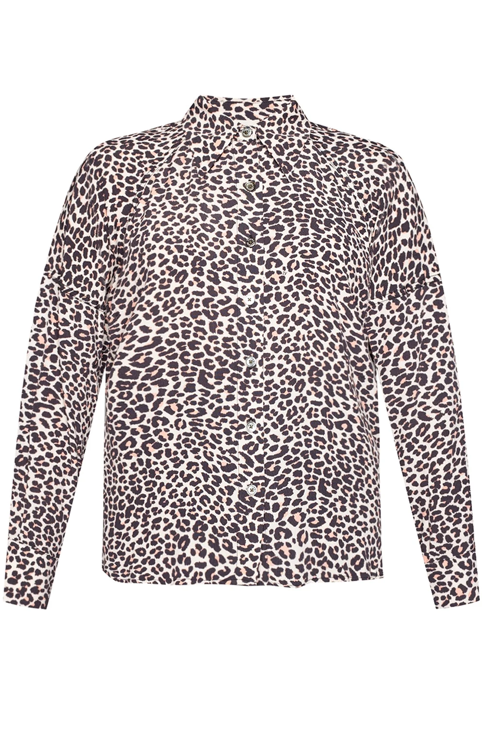 Leopard-printed shirt
