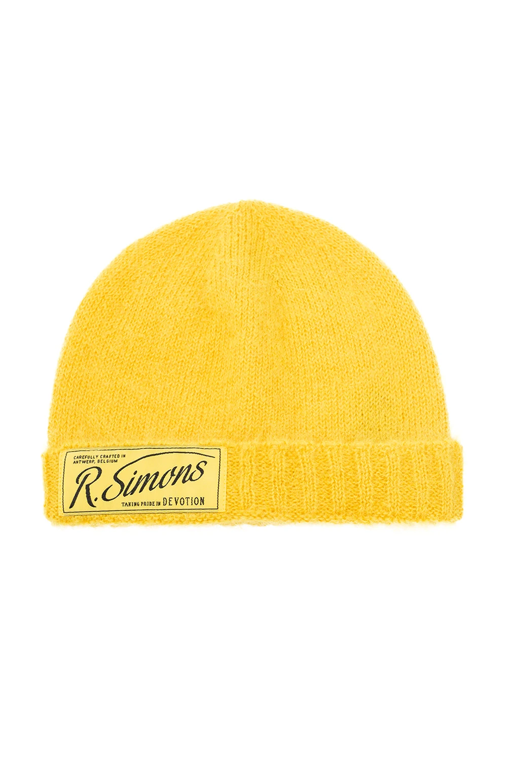 YELLOW  Beanie with logo