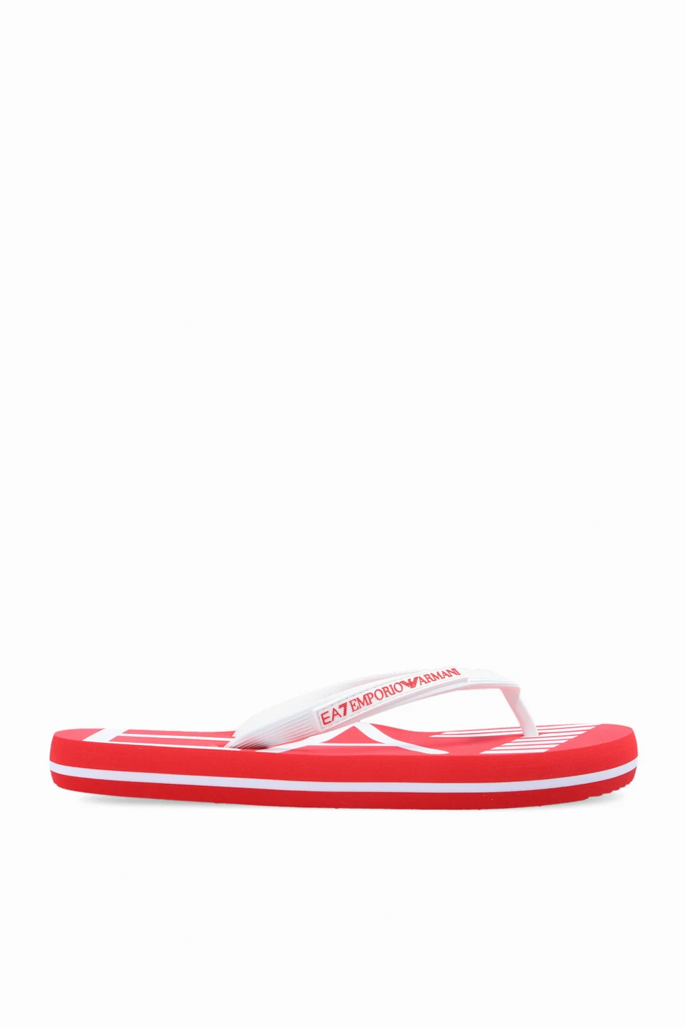 RED Flip-flops with logo