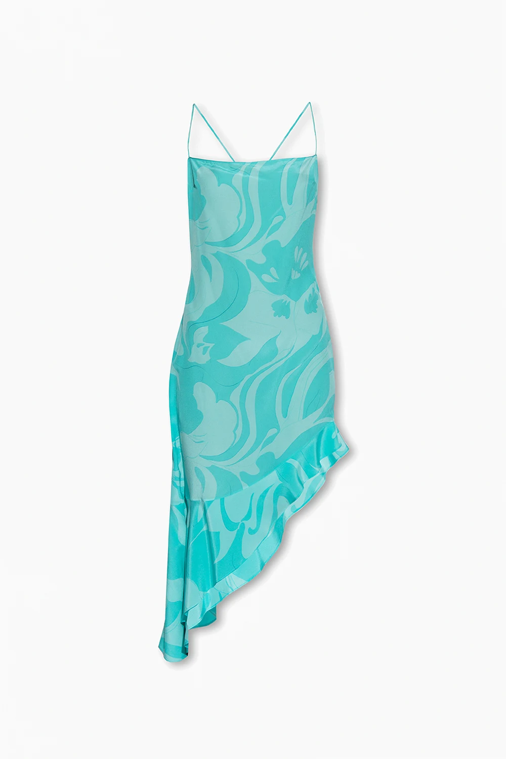 Asymmetrical slip dress