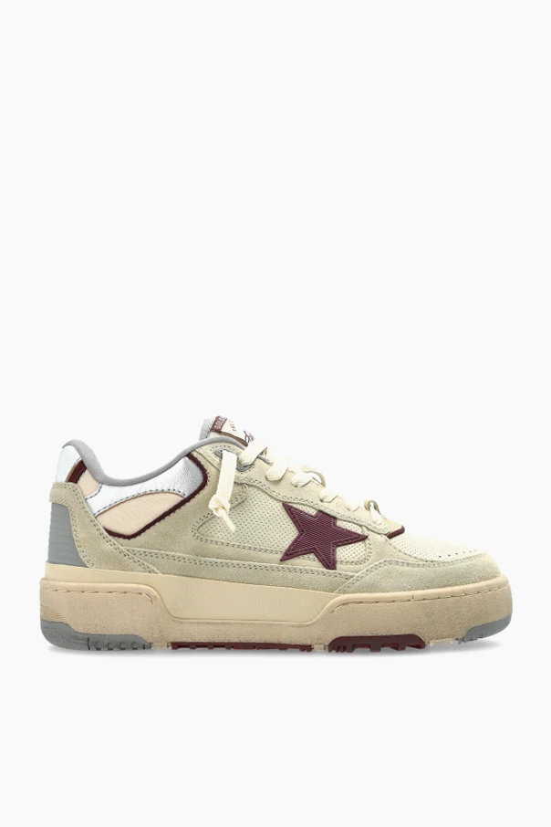 cream ‘Forty2’ sports shoes