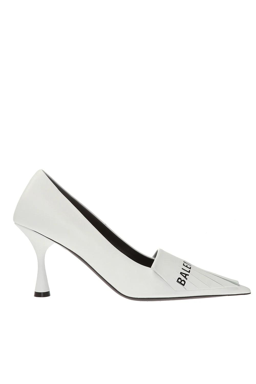 Buty na obcasie z logo