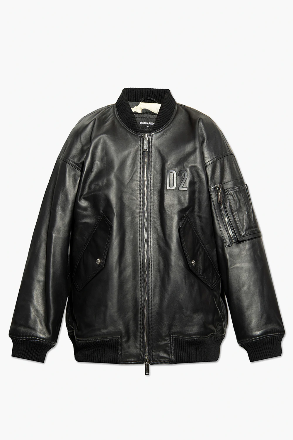 Skórzana kurtka typu ‘bomber’