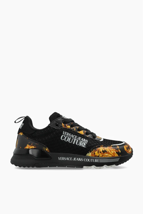 BLACK Sports shoes with 'barocco' print