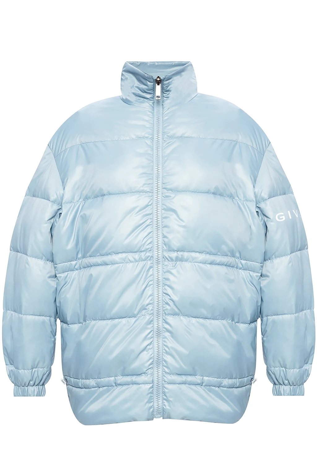 Quilted jacket with logo