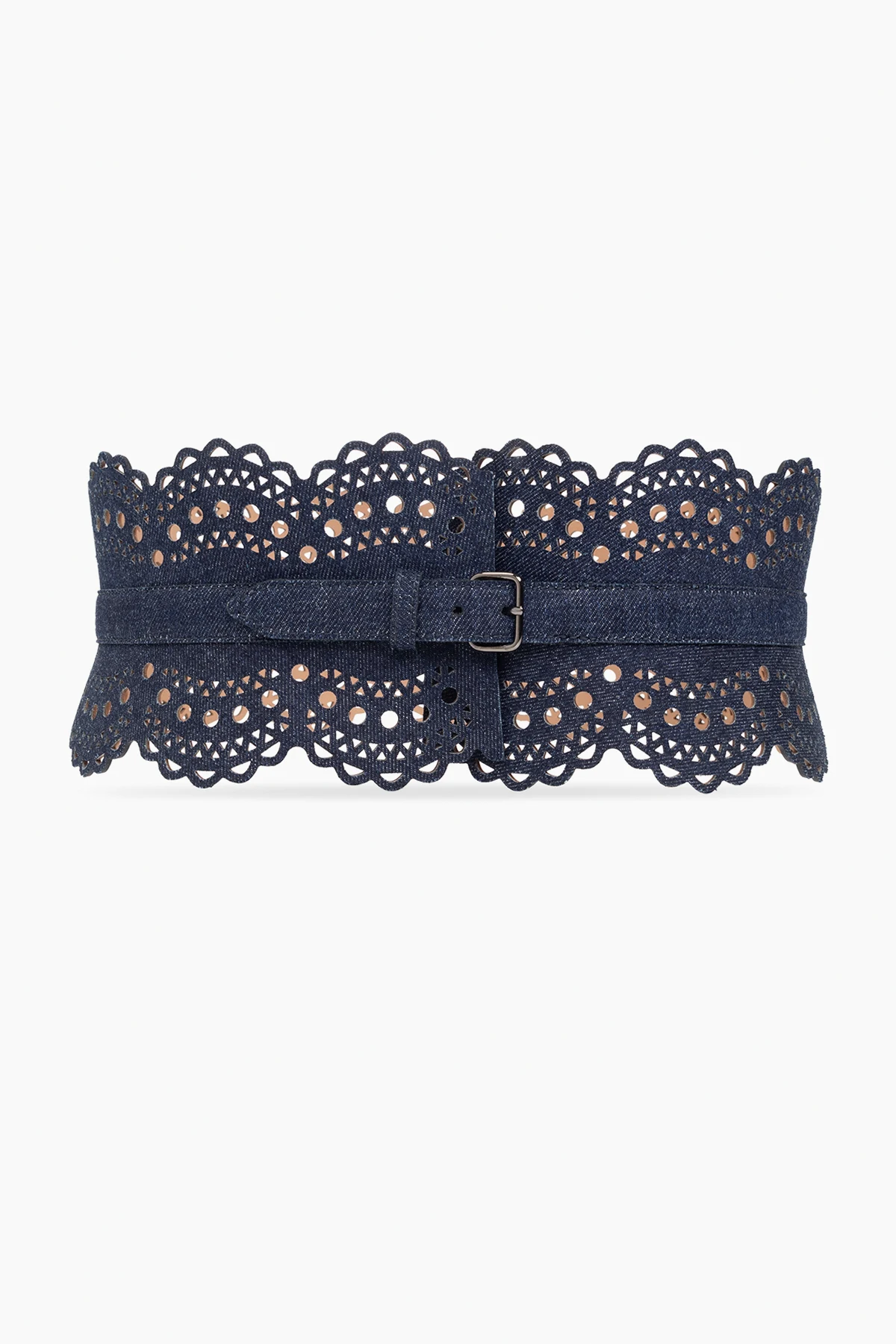 Openwork waist belt