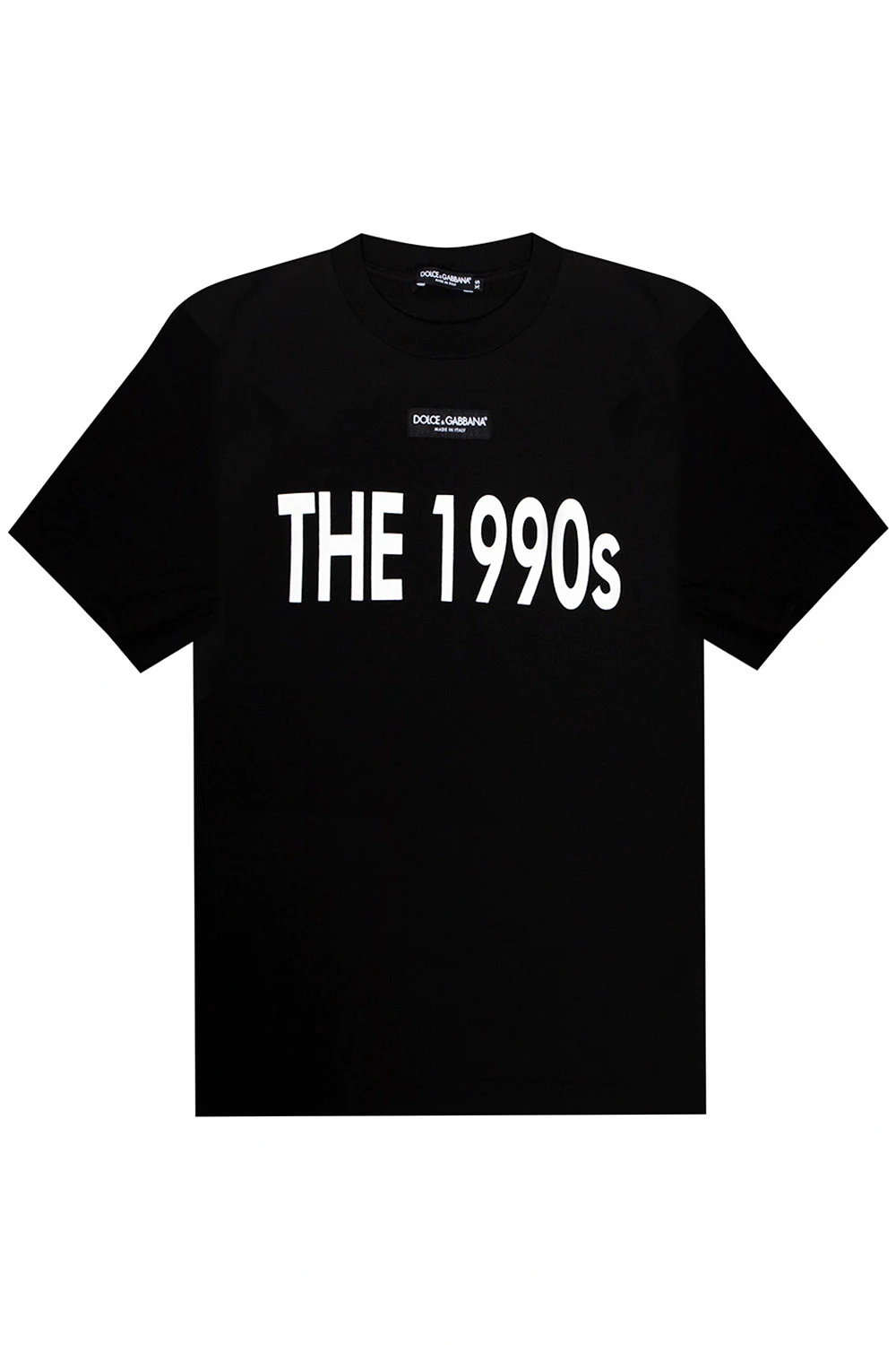BLACK T-shirt with logo