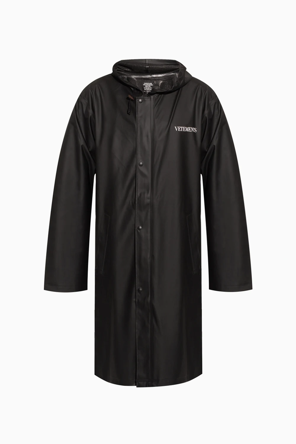 Raincoat with logo