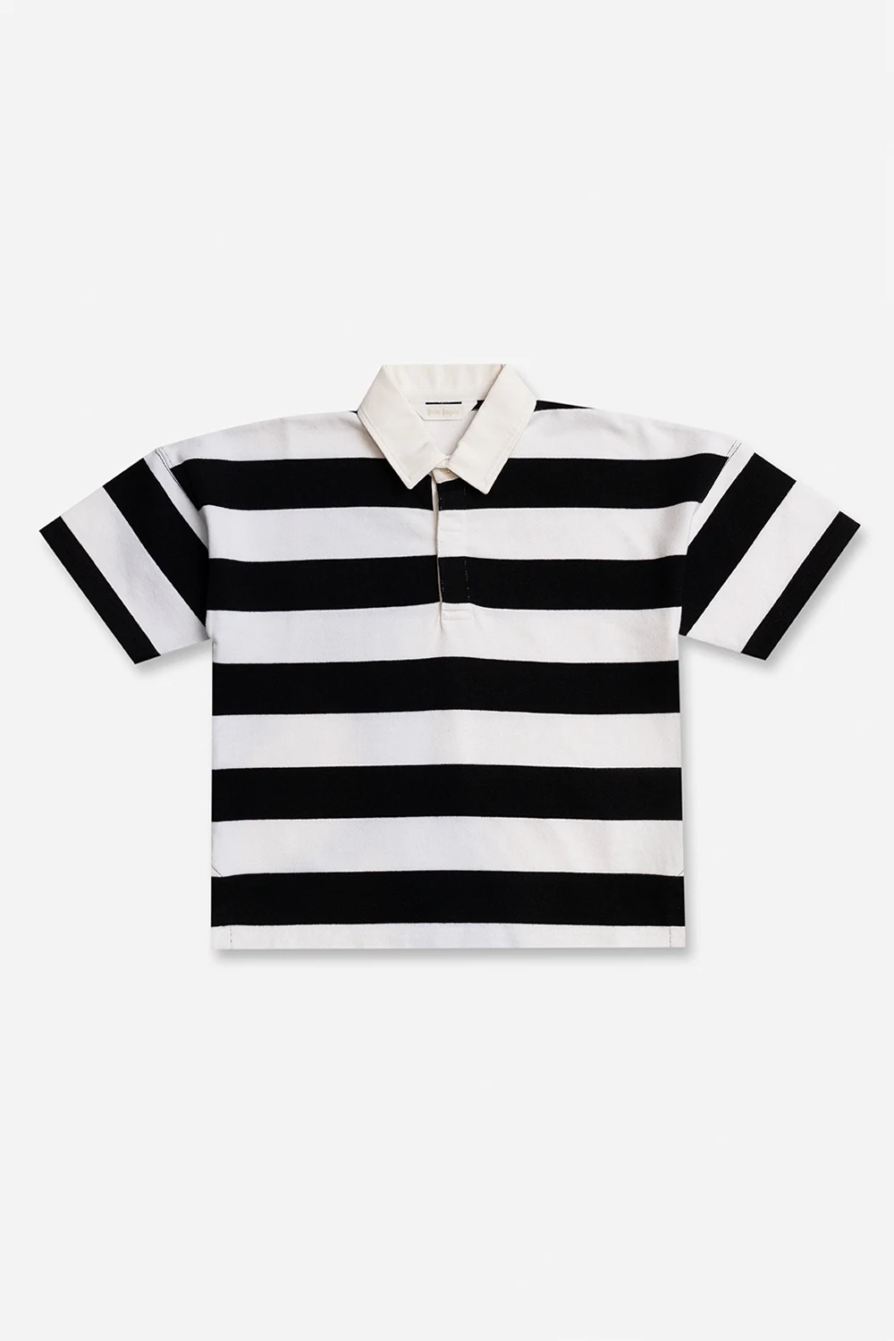 Striped polo shirt